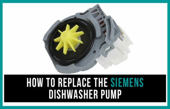How to replace the Siemens dishwasher pump