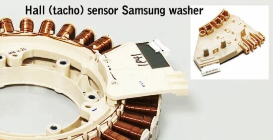 Hall (tacho) sensor Samsung washer