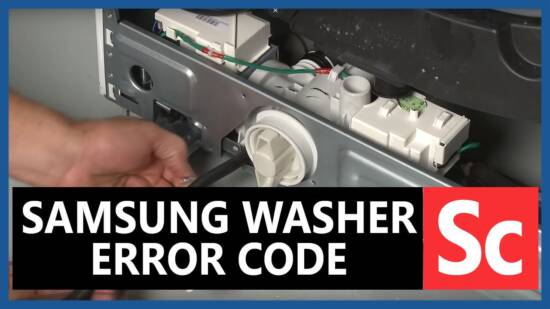 Samsung washer error code SC