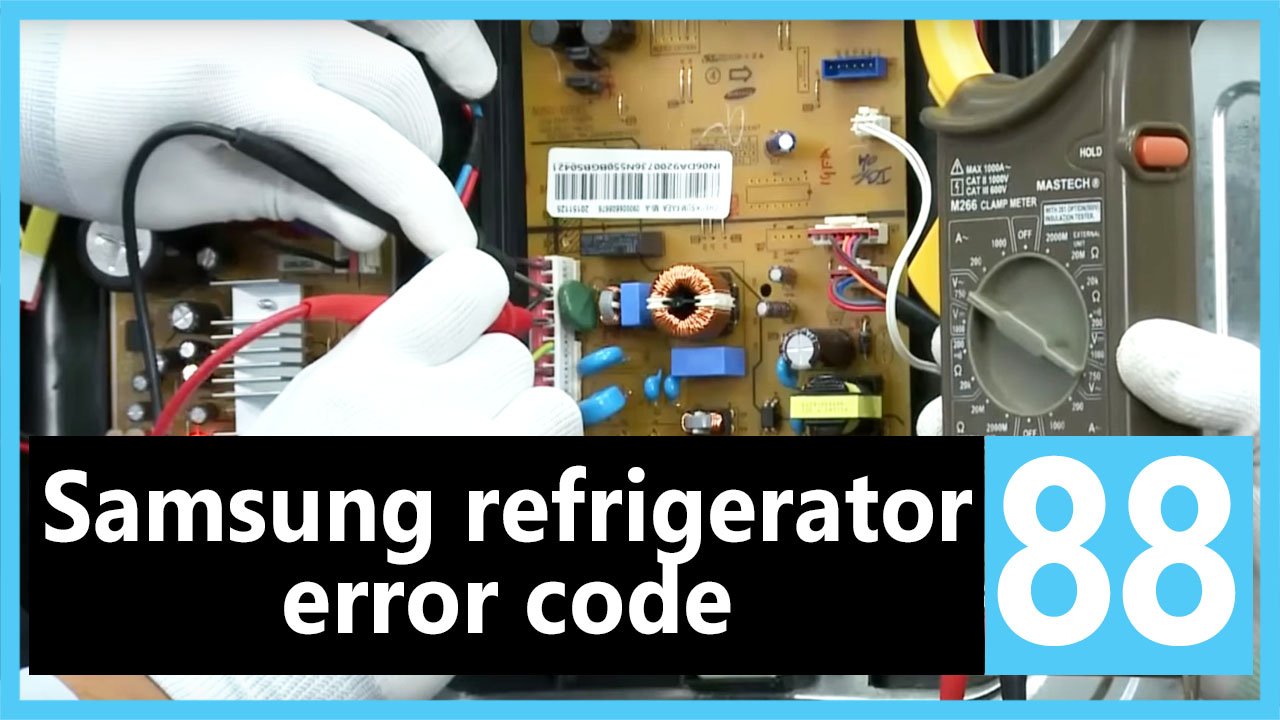 Samsung refrigerator error codes 88