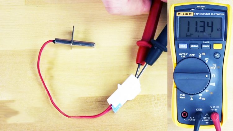 How to check that the thermistor is broken