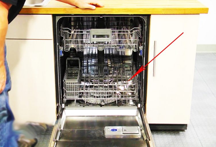 The instruction of the Door Seal replacement on the Electrolux dishwasher